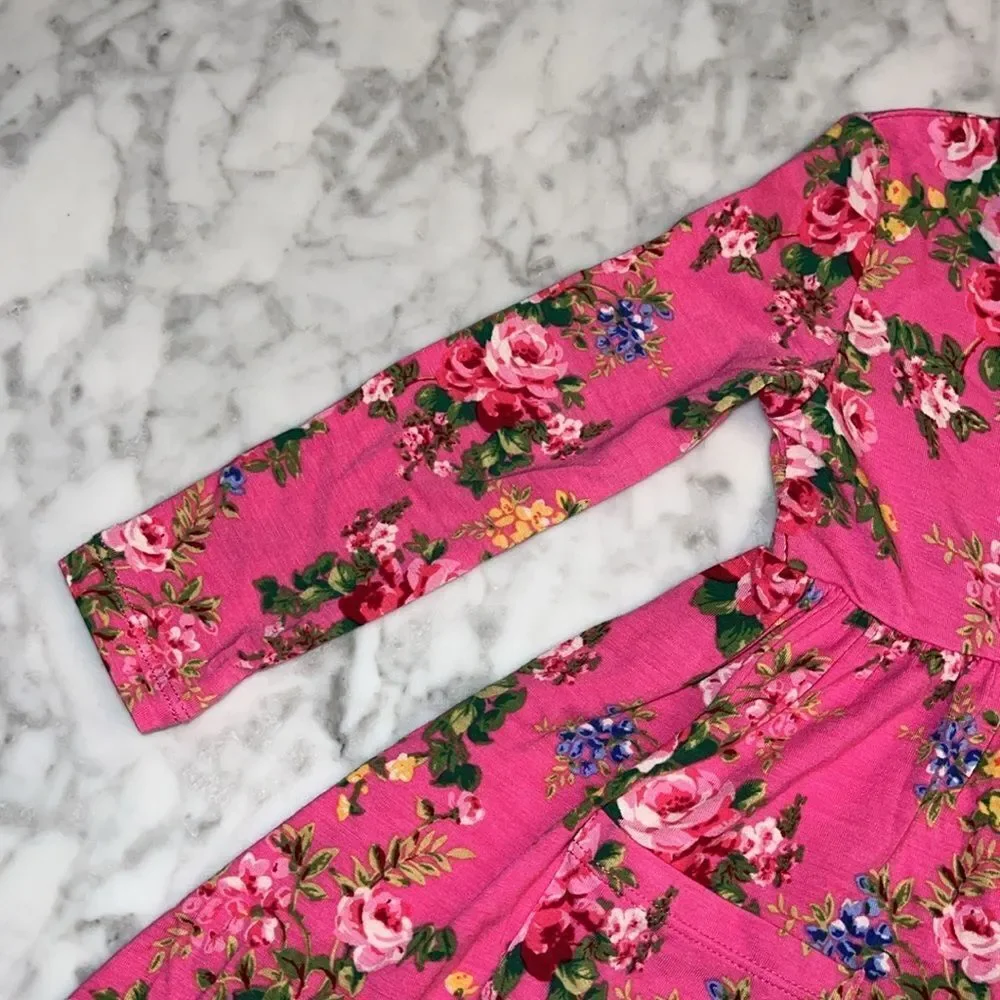NWT ANGEL DEAR PINK DRESS 18/24M